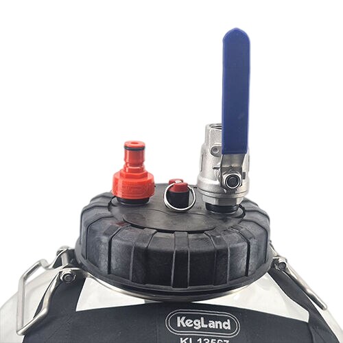 Kegland pco 1881 x 3/4 &quot; bsp hunnkuleventil - tørke hopp enhet til fermzilla