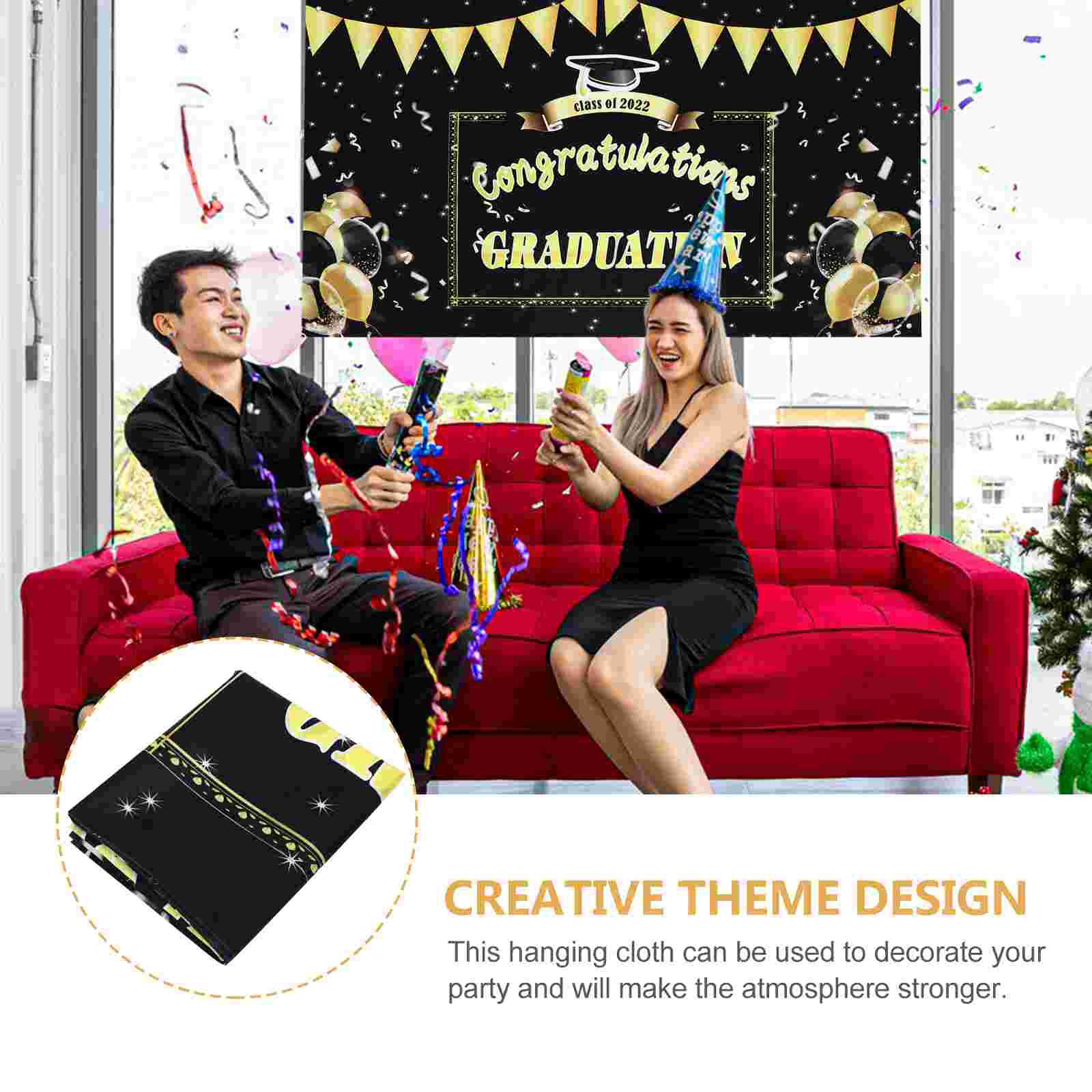 Graduation Photography Background Photo Backdrop Prop Decorative Backdrop