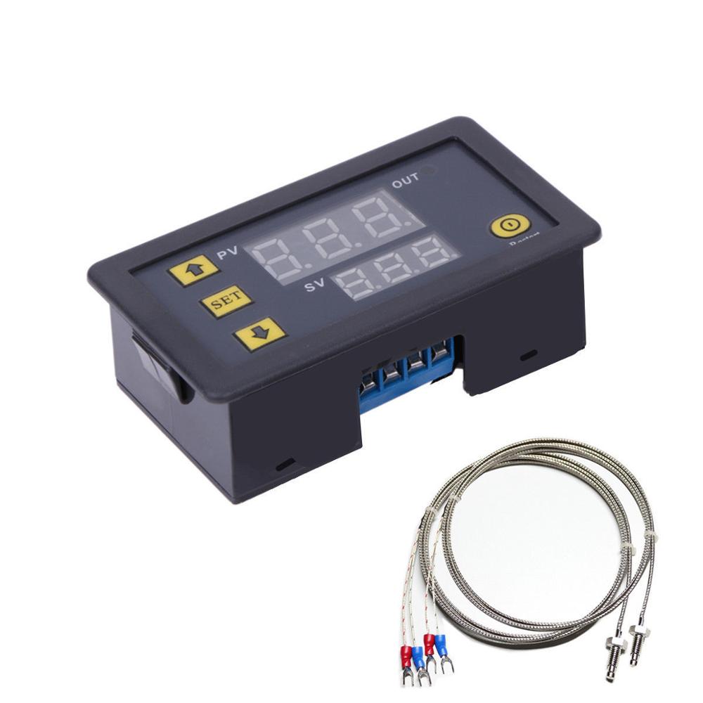 -60 ℃ ~ + 500 ℃ Hoge Temperatuur Thermokoppel Type K Digitale Led Thermostaat Temp Schakelaar Digitale display Controller