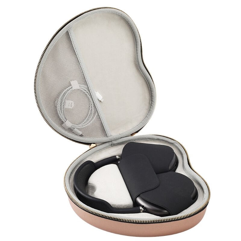 Boîte de rangement pour écouteurs Bluetooth Airpods Max, nouvelle boîte de rangement Lady Gold Eva