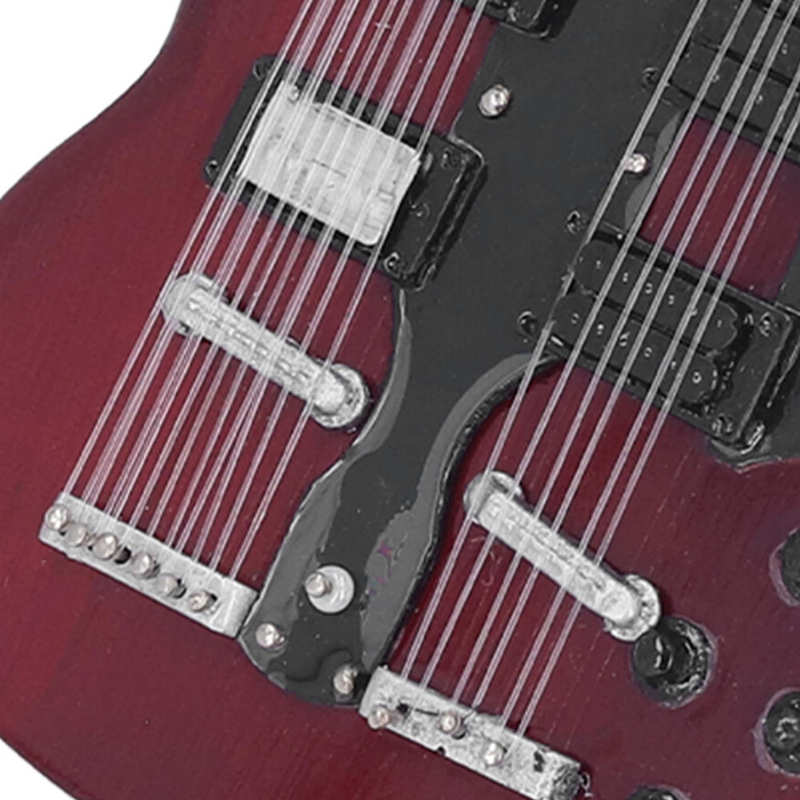 Miniatur-gitarre Ich bin maßstechen 1:6 – spielzeug für gitarrenliebhaber und zur dekoration