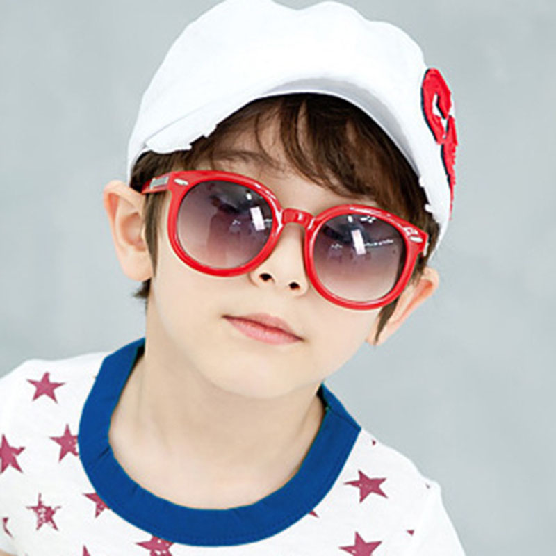 Jongens Zonnebril Classic Brand Plein Frame Childrene Zonnebril Anti-Uv Goggle Kids Brillen Voor Meisjes Gafas
