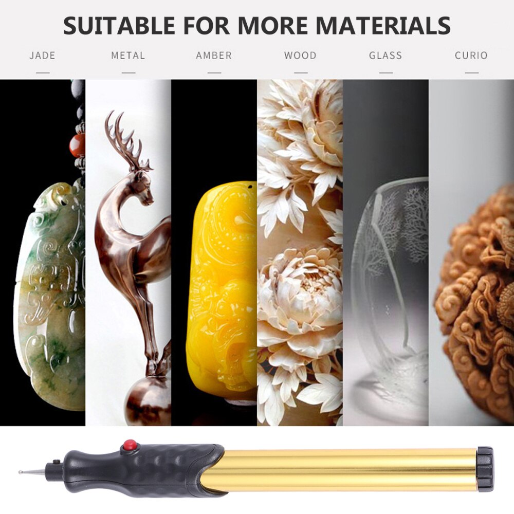 1PC Portable Mini Engraving Scriber Grinding Machine Electric Engraving Pen for Home Polishing Engraving