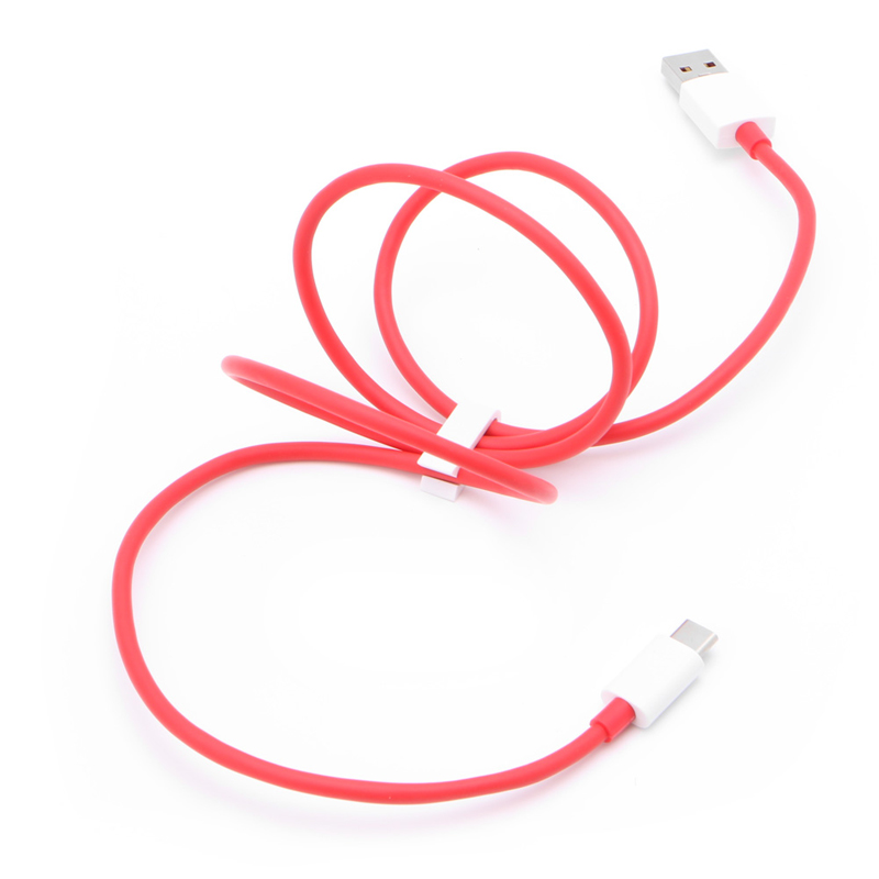 Voor oneplus 3 sumsung  s8 type-c originele rode dash-oplader data-usb-kabel
