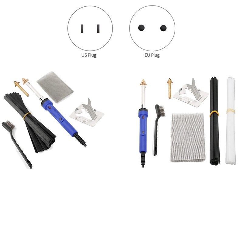 Plastic Welding Machine Kit, 80W Plastic Welding Kit, Suitable for Bumper, Kayak Repair
