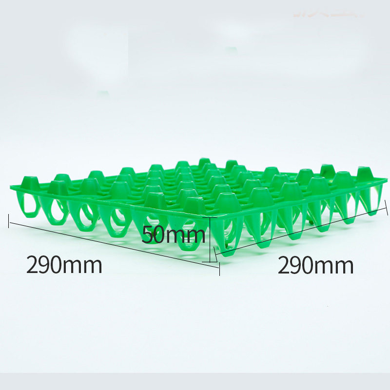 Transport d&#39;œufs commercial, 5 pièces, 30 œufs, plateau à rotation, caisse en plastique, conteneurs d&#39;œufs pour couches, matériel pour animaux de ferme, recyclage
