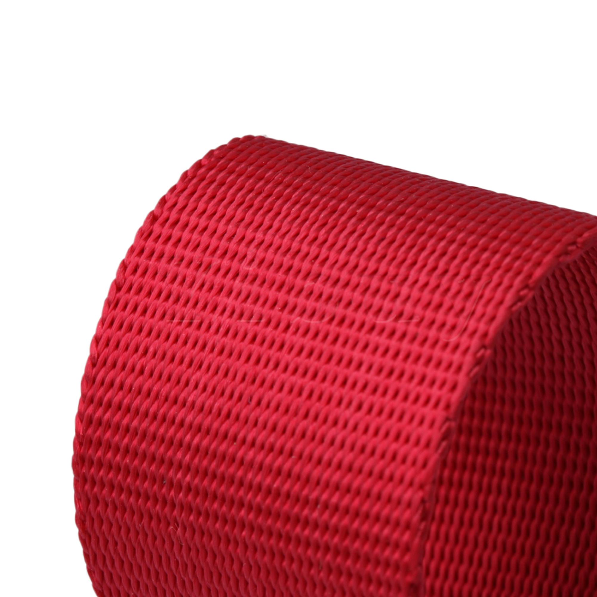 Yibuy Sax Ligatuur Sluiting Clip voor Tenorsaxofoon Rubber Mondstuk Rood