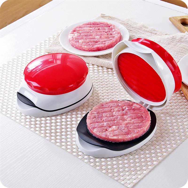 DIY Hamburger Press Round Shape Hamburger Meat Beef Grill Burger Press Patty Maker Mold Food-Grade Plastic Press Burger Maker