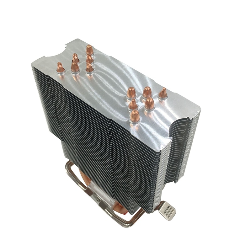 Fanless CPU Cooler 12Cm Fan 6 Copper Heatpipes Fanless Cooling Radiator for LGA 1150/1151/1155/1156/1366/775 AMD: Default Title