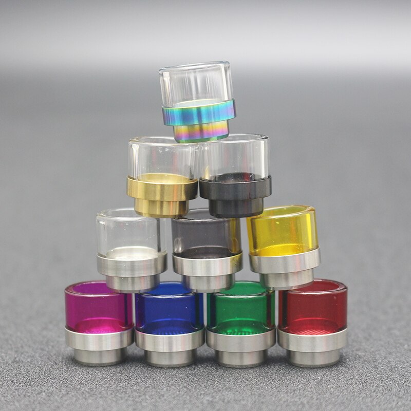 vaporlinda 810 Glass Drip Tip for 810 Thread RDA Atomizer Fit Kennedy 24 Goon 528 RDA Atomizer