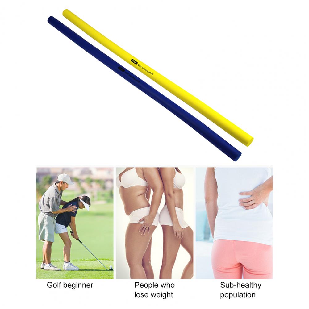 Entrenador de Swing de Golf de alta densidad, accesorio de línea muscular embellecedor para mejorar la fuerza inferior del cuerpo, tubo de espuma para Fitness