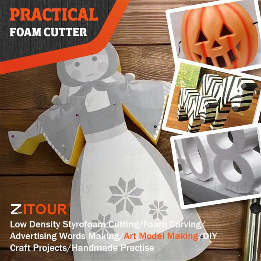 Zitour® Handy Electric Foam Cutter for Household Cutting Fine Engraving Electric Foam Cutting Machine Portable DIY Cutting Tools