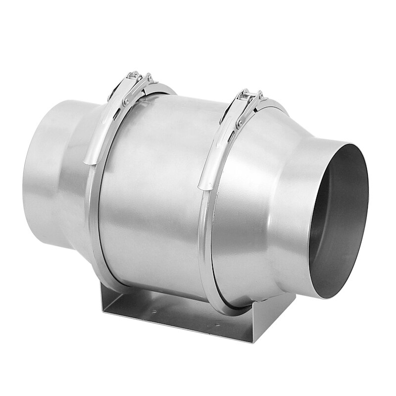 4 inch metal mixed flow inline duct fan pipe exhaust fan ceiling ventilation fan turbo fan air extractor ventilator 220V