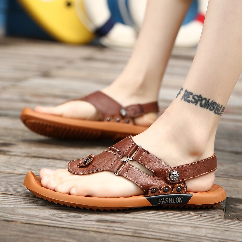 sport summer sandel sandale romanas hollow beach work sandals owens water for couro slide man sandles sandalia playa