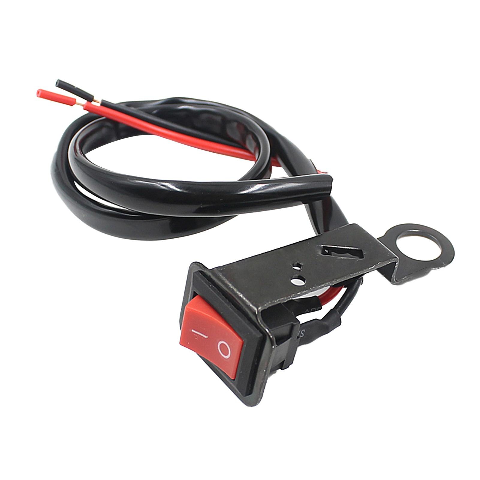 Waterproof Motorcycle On and Off Button Headlight Handlebar Switch Replacement