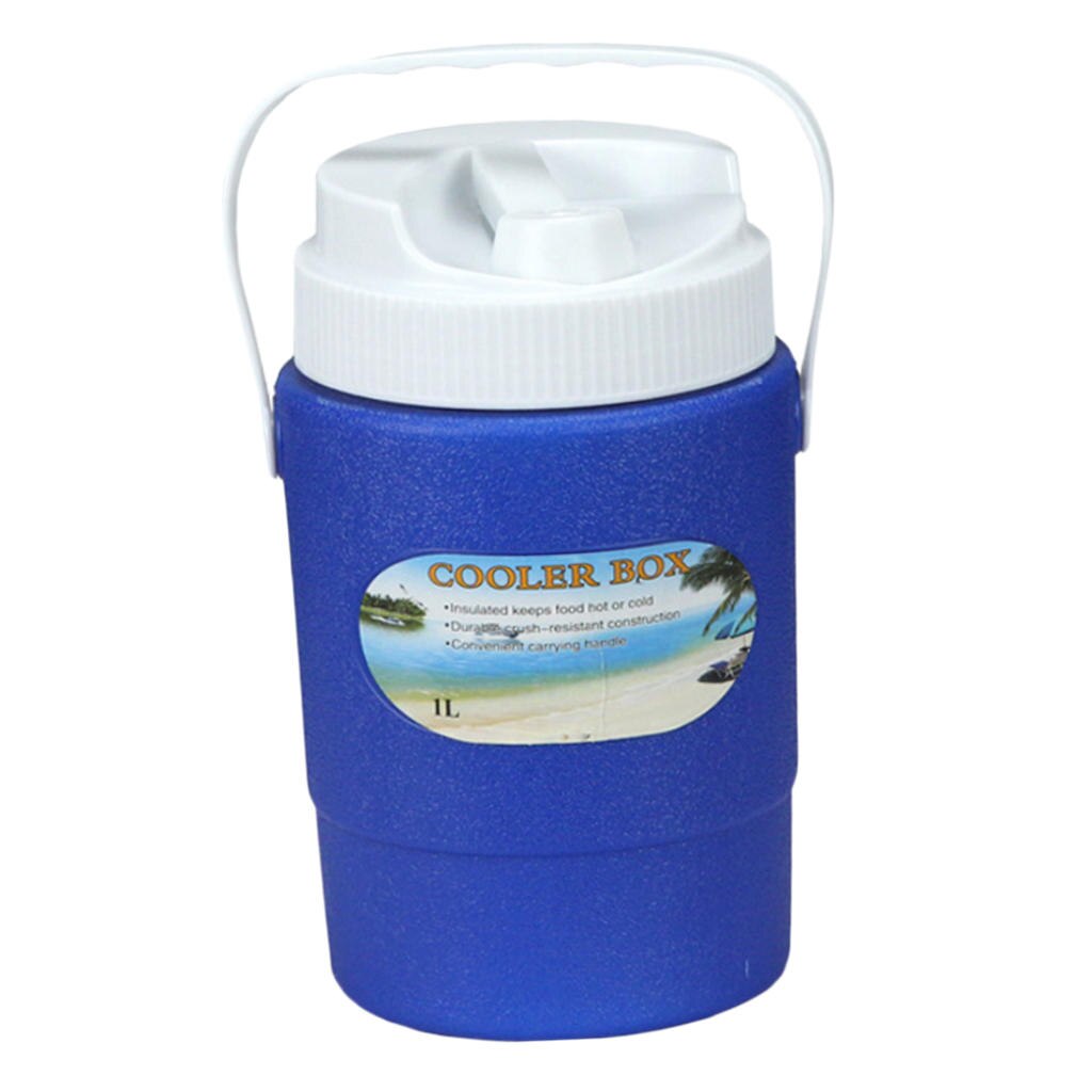 Insulated Camping Cooler Box Ice Bucket for Food Beverage Drinks Fruits Container, Ice Cool