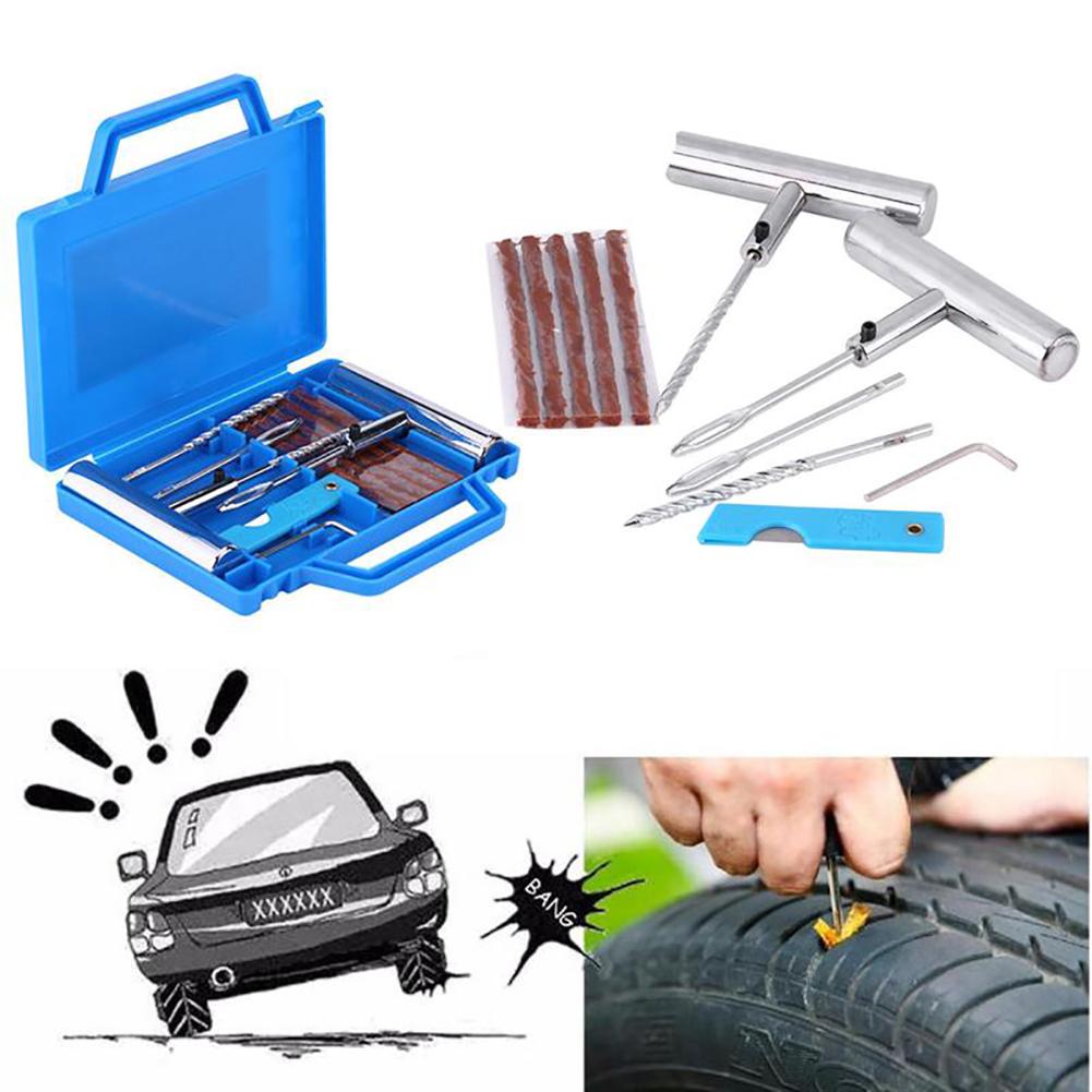 Auto Voertuig Motor Wiel Band Reparatie Tools Set Fix Kit Herstellen Accessoires