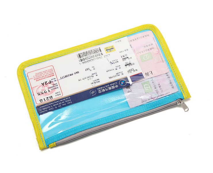 Arpimala multifunktionella passväskor resekredit-id-korthållare fodral dokumentorganisatör kvinnor räkning biljettväska checkhäfte