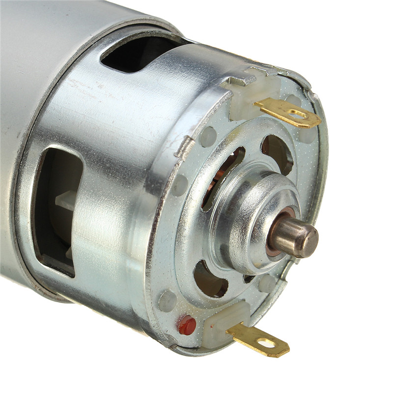 775 dc motoren  dc 12v-36v 3500--9000 tpm kogellagers groot koppel hoog vermogen laag geluidsniveau elektronische componentenmotor