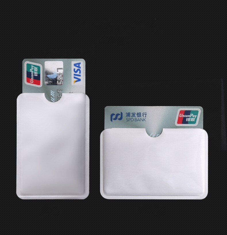 Étui de protection pour carte bancaire, 10 pièces, en Aluminium, métal intelligent, antivol, porte-cartes de crédit
