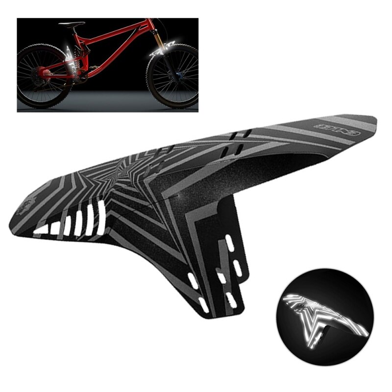 Bike Mud Guard Voor Achter Spatbord Fietsen Road Mtb Mountainbike Fiets Spatbord Met 6 Vaststelling Riem Bike #22