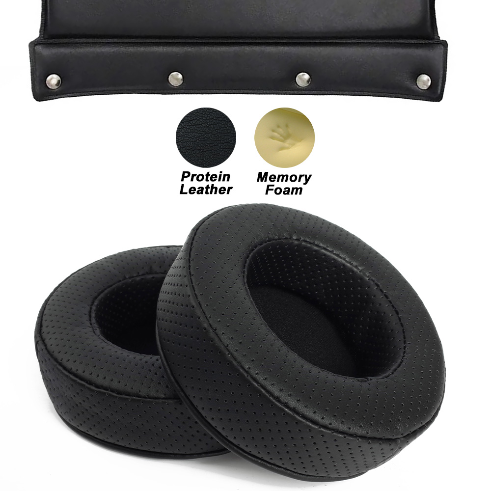 Almohadillas para auriculares Beyerdynamic CUSTOM ONE PRO PLUS DT770 DT880 PRO DT990 PRO, almohadillas de repuesto para auriculares, tela de malla: Narranja oscuro