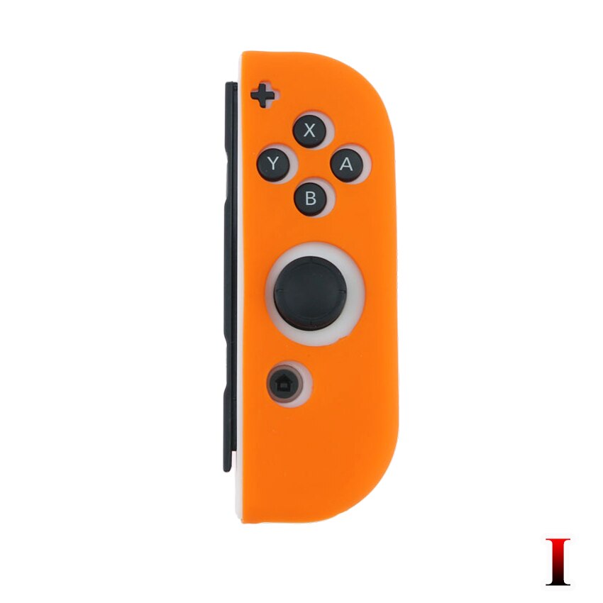Yuxi 18 Kleur Rechts Zachte Siliconen Cover Voor Nintend Schakelaar Rood Groen Geel Blauw Siliconen Beschermhoes Voor Nintend Accessoires: I