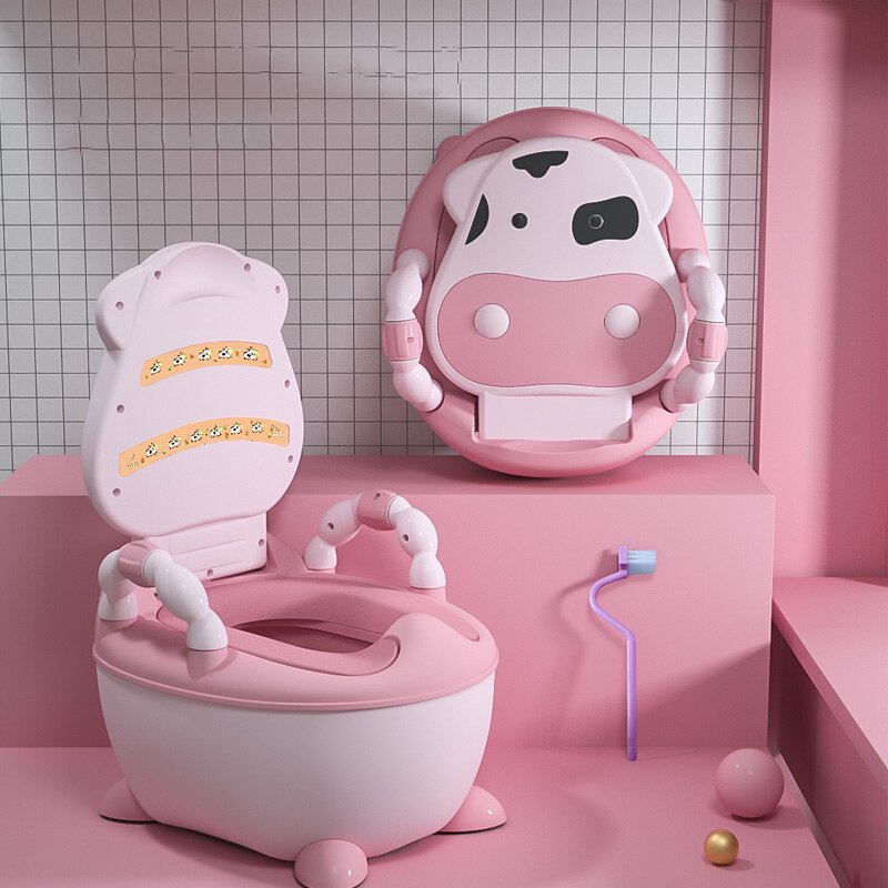 Pot pour bébés et enfants 0 à 6 ans, en plastique doux,pot formateur siège toilettes WC garçons et filles,