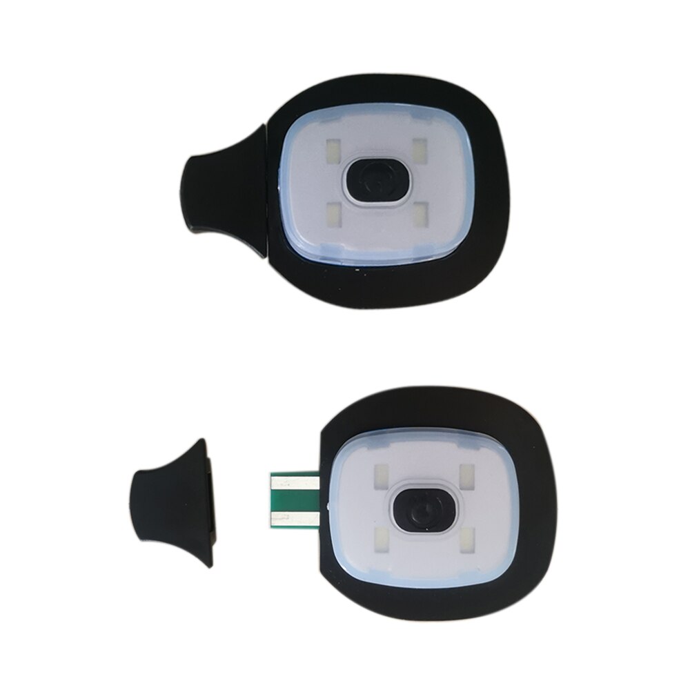 Unisex kintted hatt byggd -in 4 st ledde lampor höst vinter varm mössa mössa utomhus ficklampa lampa för camping fiske löpning