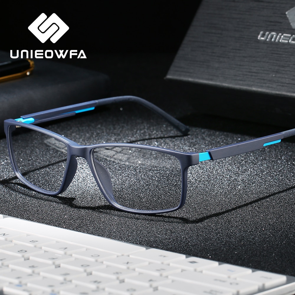 Optische Computer Brille Rahmen Männer Myopie Anti Blau Licht Blockieren Brillen Rahmen Rezept Klar Korea Spielen Brillen TR90