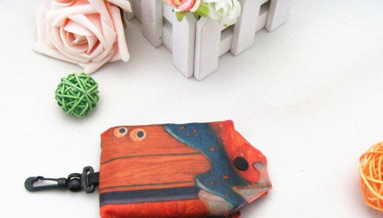 Draagbare opvouwbare boodschappentas nylon tassen dikke tas opvouwbare waterdichte ripstop schoudertas polyester opbergtas: Grijs