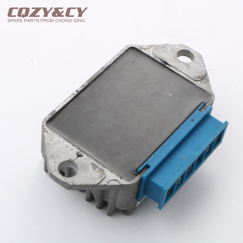 Rectificador regulador de voltaje 5 pines 12V para Vespa Et2 FL2 Hp FL2 Pk Automatica 50cc 2940165 246030042