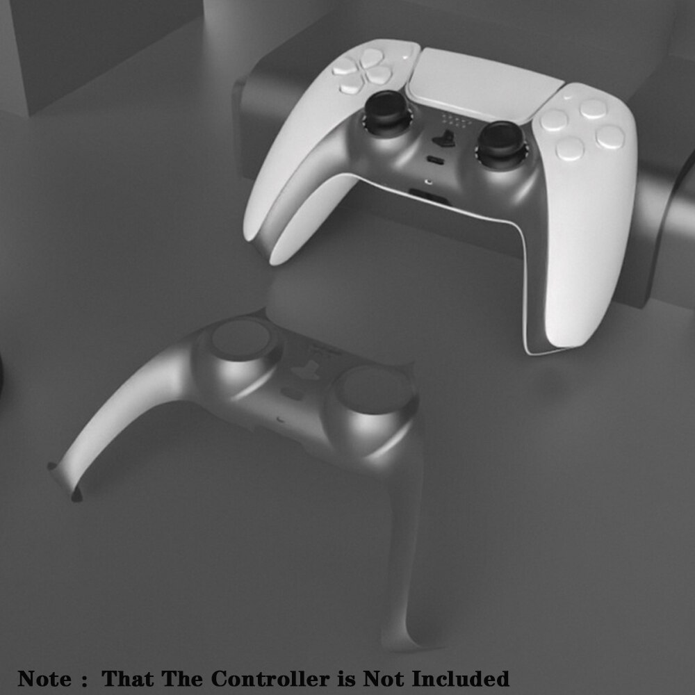 Ps5 controller-dekorleisten-abdeckungen, ersatzgehäuse für drahtloses dualsense-zubehör: Dunkelgrau