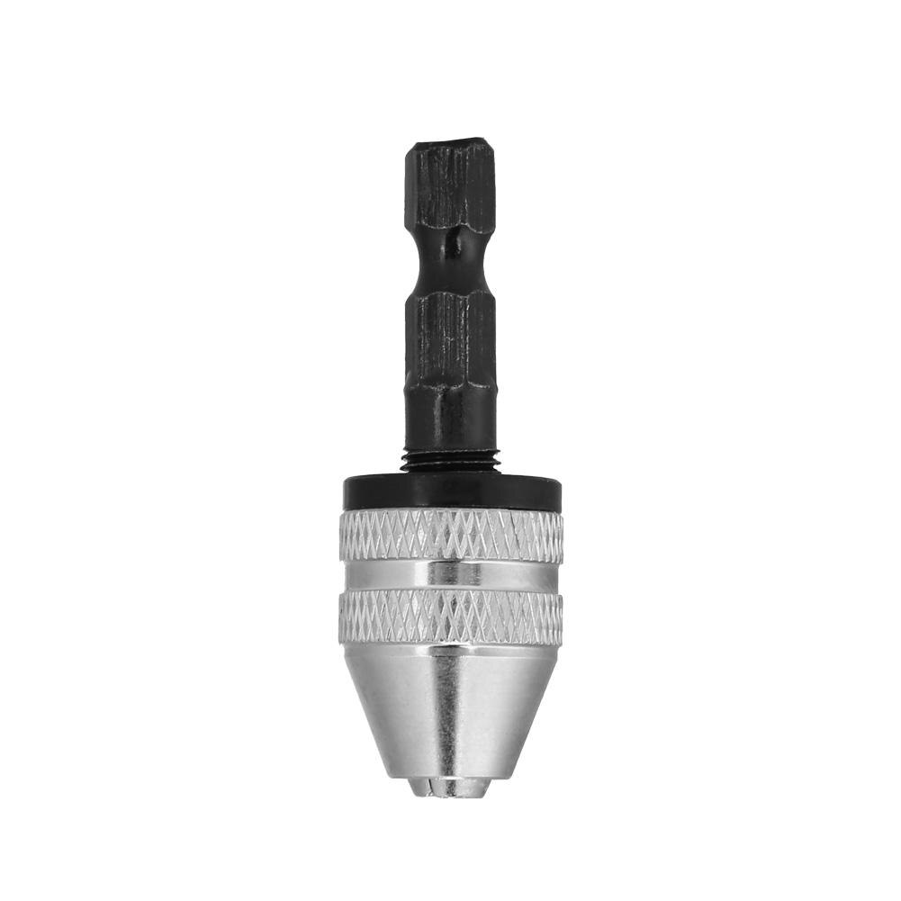 6.5mm Hex Shank Keyless Drill Chuck Electric Screwdriver Drill Chuck Adapter Quick Change Converter Drill Bit Tool