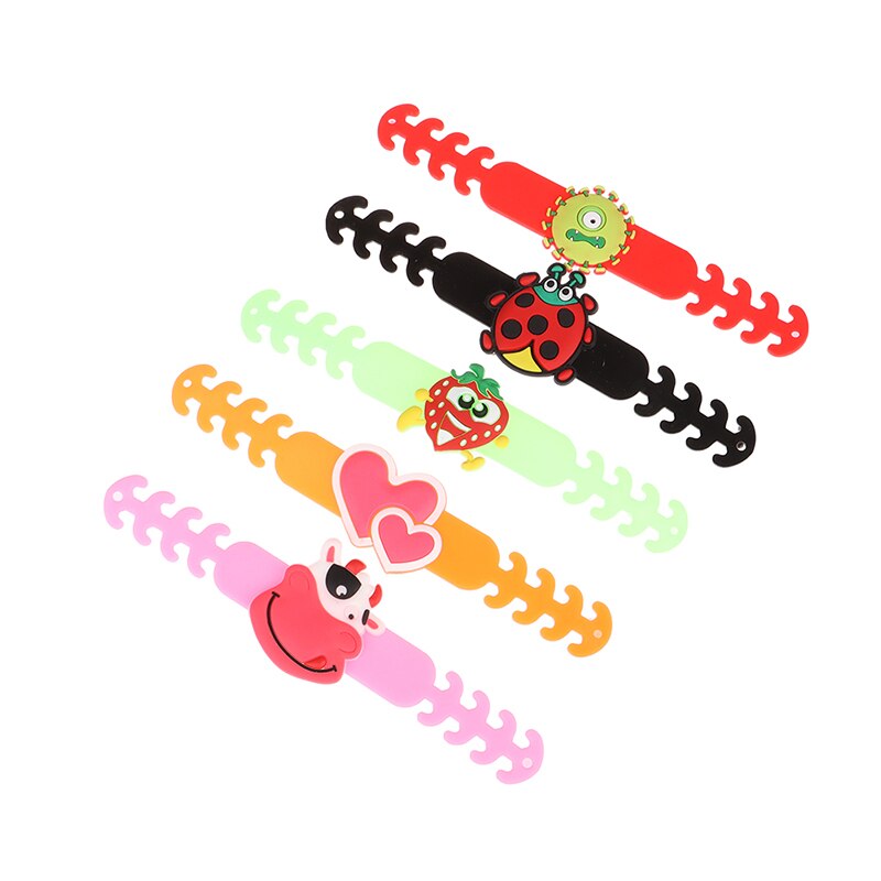 5pcs Useful Adjustable Anti-slip Children's Face Mask Silicone Ear Hook Face Masks Buckle Holder Accessories Random