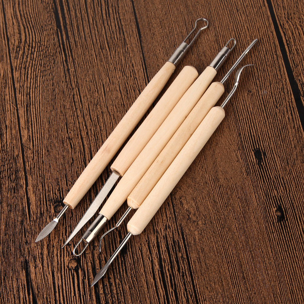 27 stks/set Professionele Klei en Pottry Sculptuur Gereedschap Set Siliconen Rubber Shaper Carving Fimo Modeling Tool Voor Klei Carving
