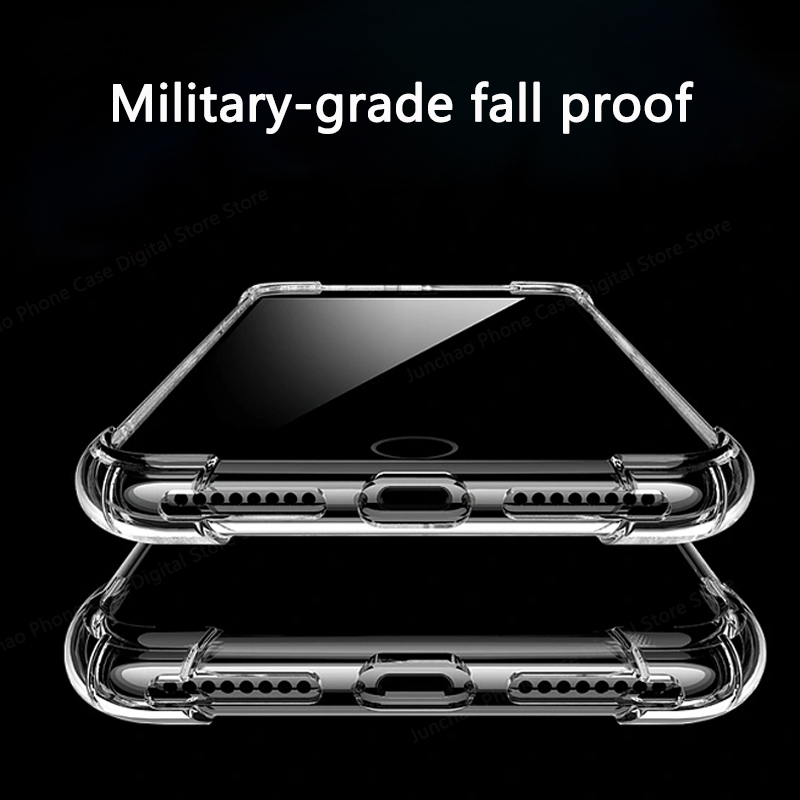 Suitable Airbag Shockproof Transparent Phone Case For Realme 8 case 8i 4G 5G Silicone Full Cover 8 pro Funda Back Clear cases