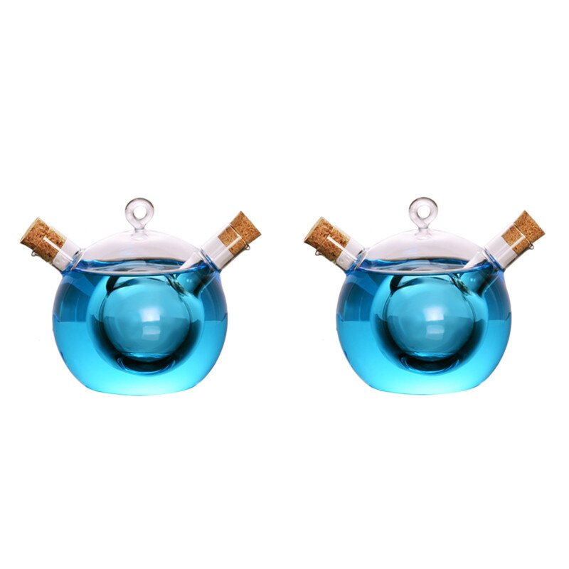 1/pcs Double Tube Glass Cup Mandarin Duck Martini Cocktail Glass Party Bar Coffee Wine Bottle Doomed Drinkware: 2PCS-A