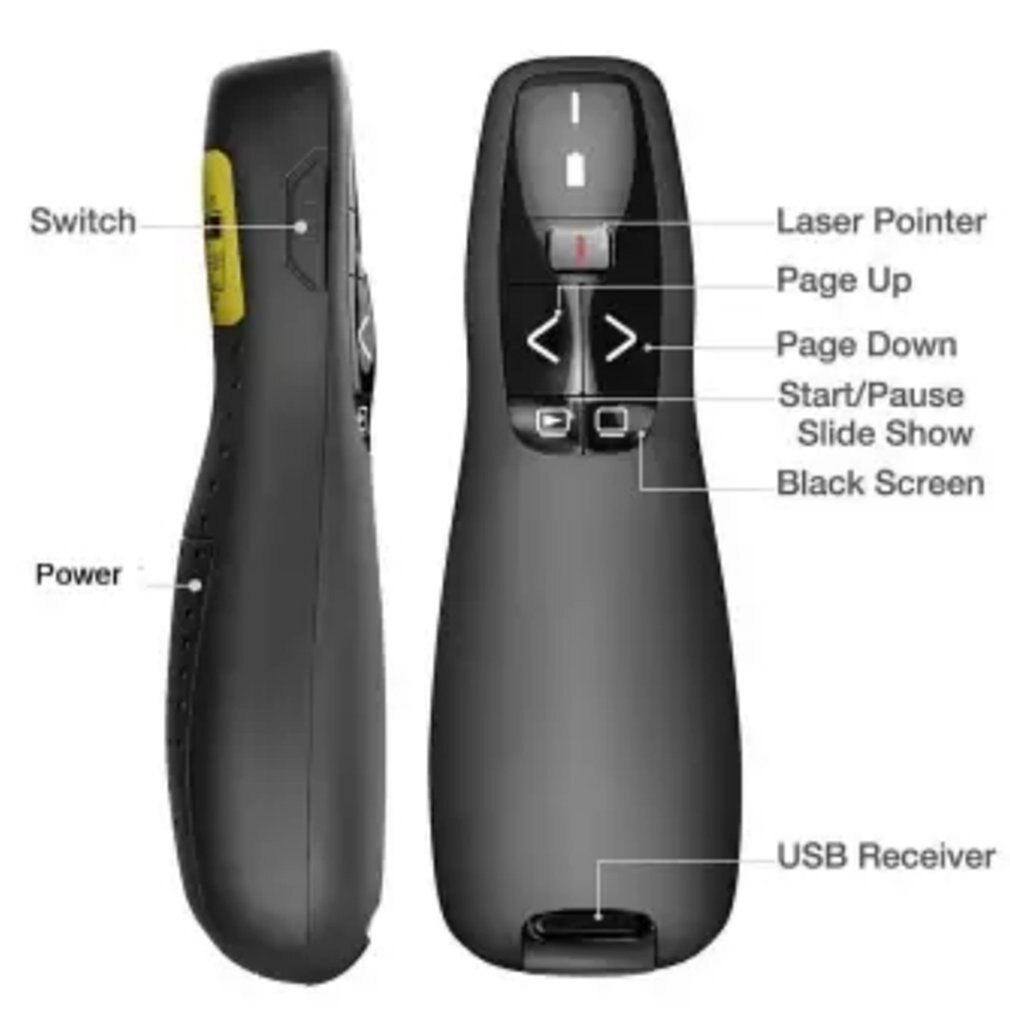Wireless Presenter Pointer Ppt Slide Advancer Remote Control Flip Pen Powerpoint Presentation Clicker For School Office