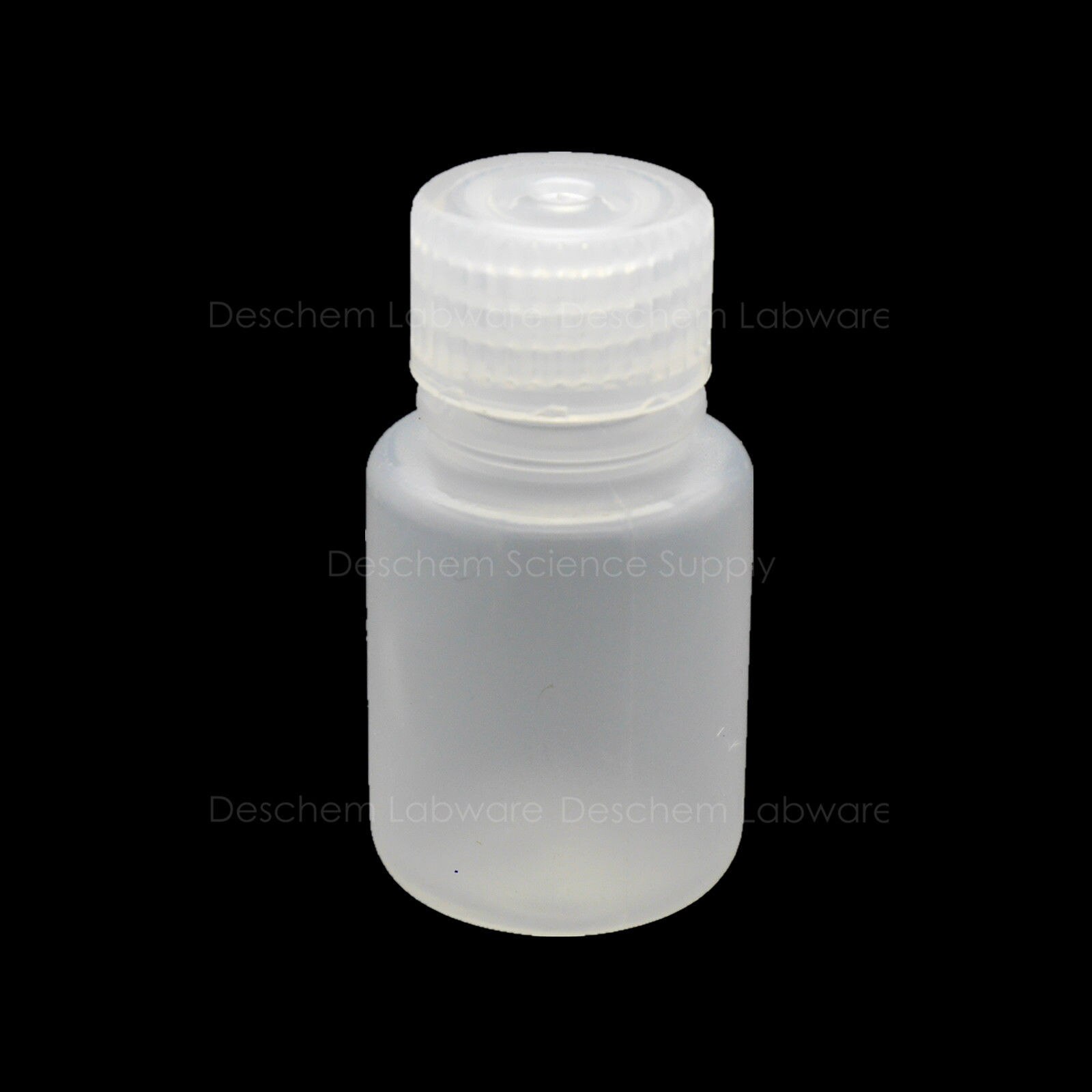 3Pcs 25mL PP Reagent Bottle Small-Mouth Polypropylene Sample Bottles W/Screw Lid