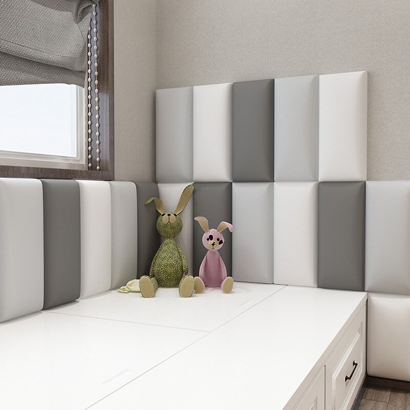 Cabecero de cama para habitación de bebés y niños, cabecera de Tatami, bolsa suave para cabecera, columna de pared de Taekwondo para guardería, anticolisión