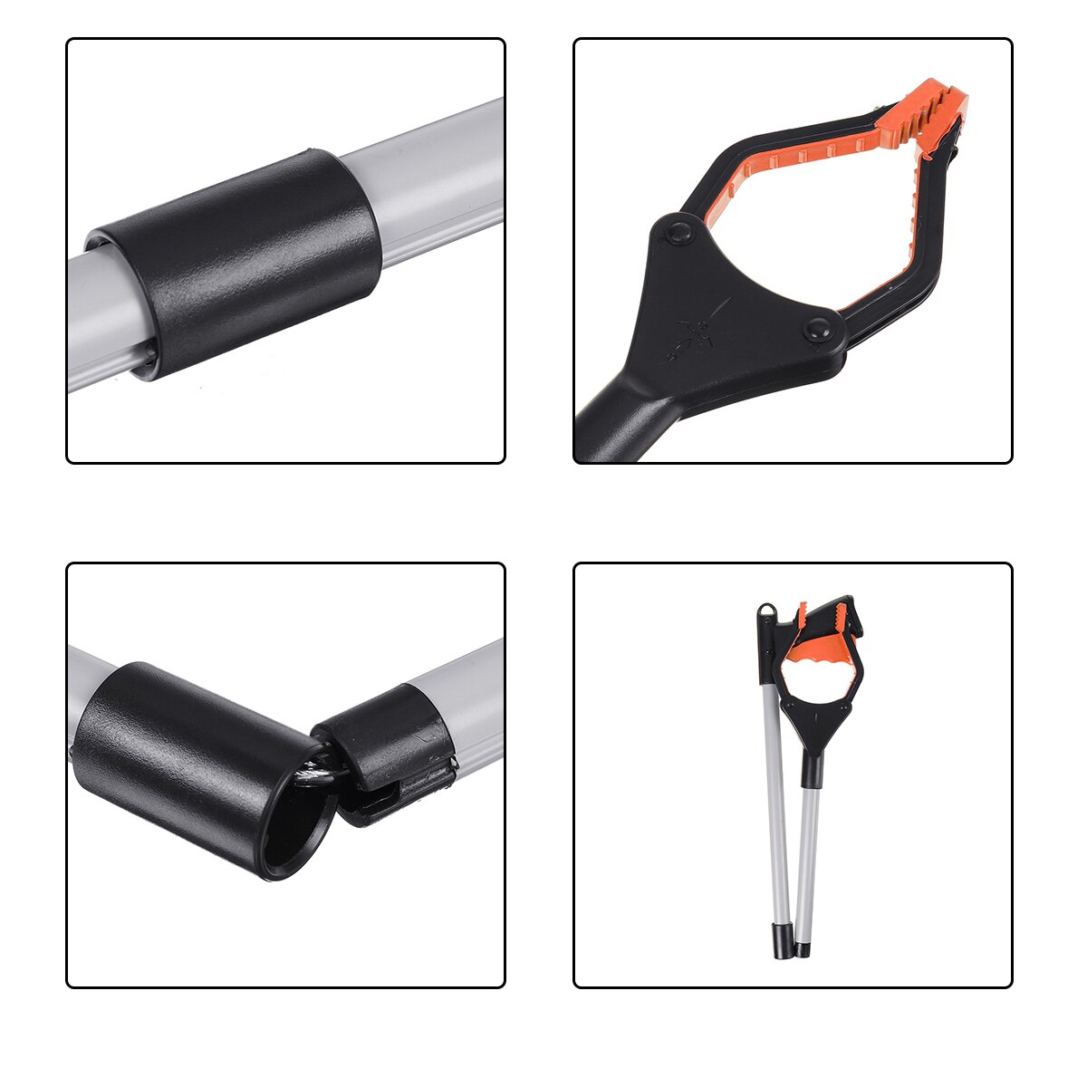 6 Kleur Aluminium Vouwen De Fetch Apparaat Pickup Sanitaire Vuilnis Tang Tuin Voor Tuin Gereedschap Tool