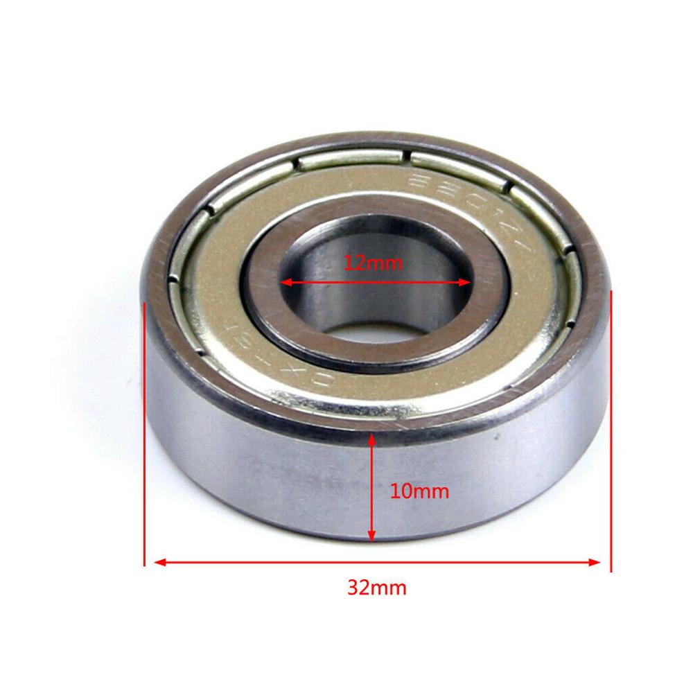 32x12x10mm 6201ZZ Metal Deep Groove Ball Bearing for Electric Motor