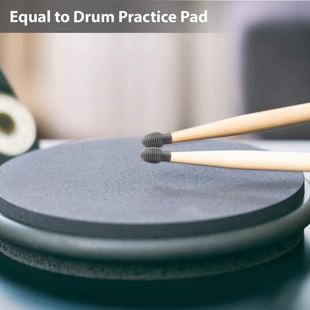 4 Paar Drum Mute Drum Demper Siliconen Drumstick Stille Praktijk Tips- Drum Acc