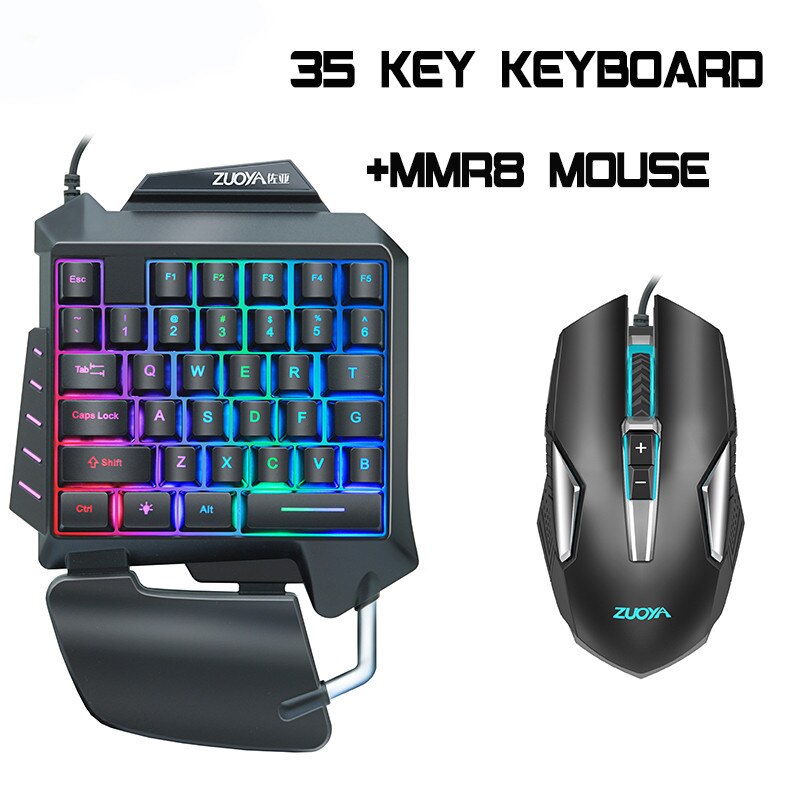 Gaming mouse+35 keys Game Membrane keyboard Combos... – Grandado