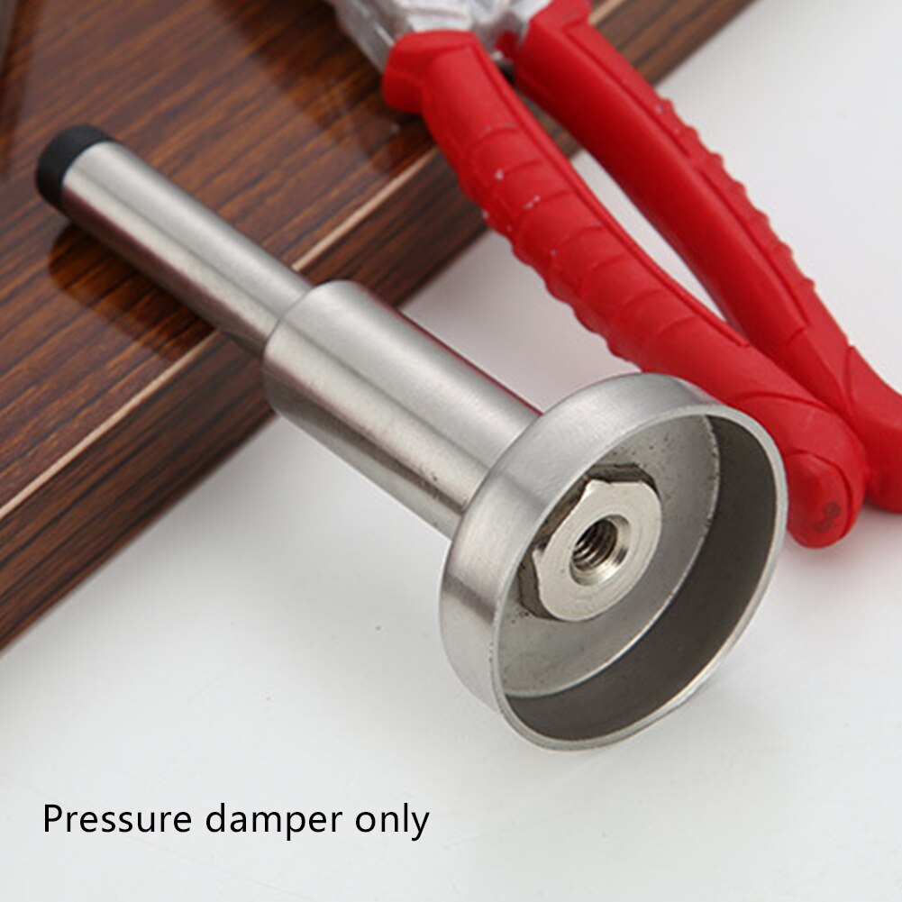 Wall Mounted Bumper Door Stopper Sound Dampening Bedroom Low Noise Stainless Steel Home Universal Protective Hydraulic Buffer