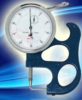 0-10MM thickness gauge thickness meter dial tester measuring tool