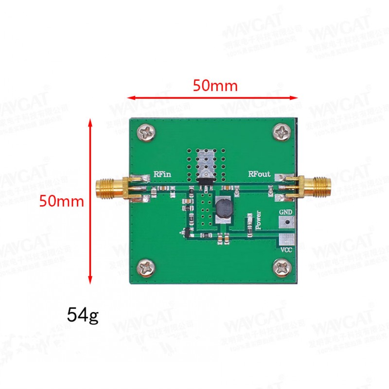 433MHz, 5W RF Broadband Low Power Amplifier