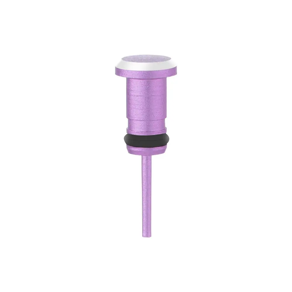 Kopfhörer Staub Stecker Staubdicht Für 35mm AUX Kopfhörer Block Metall Stopper Jack Interface Karte Pin Universal Telefon Zubehör: WHITE
