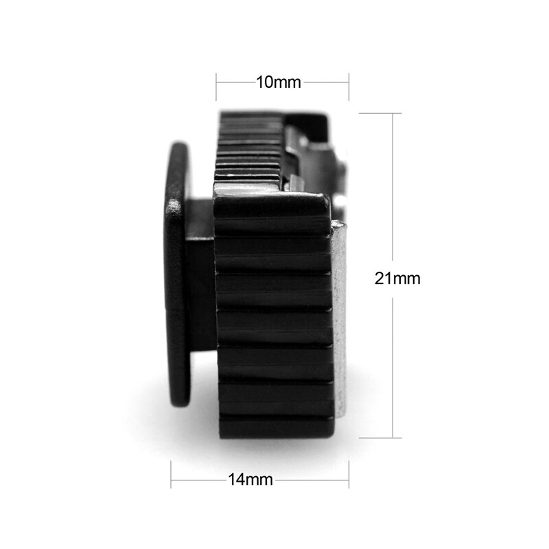 Adaptador do monitor do lcd com base fria da sapata da sapata quente com 1/4 Polegada furo fêmea